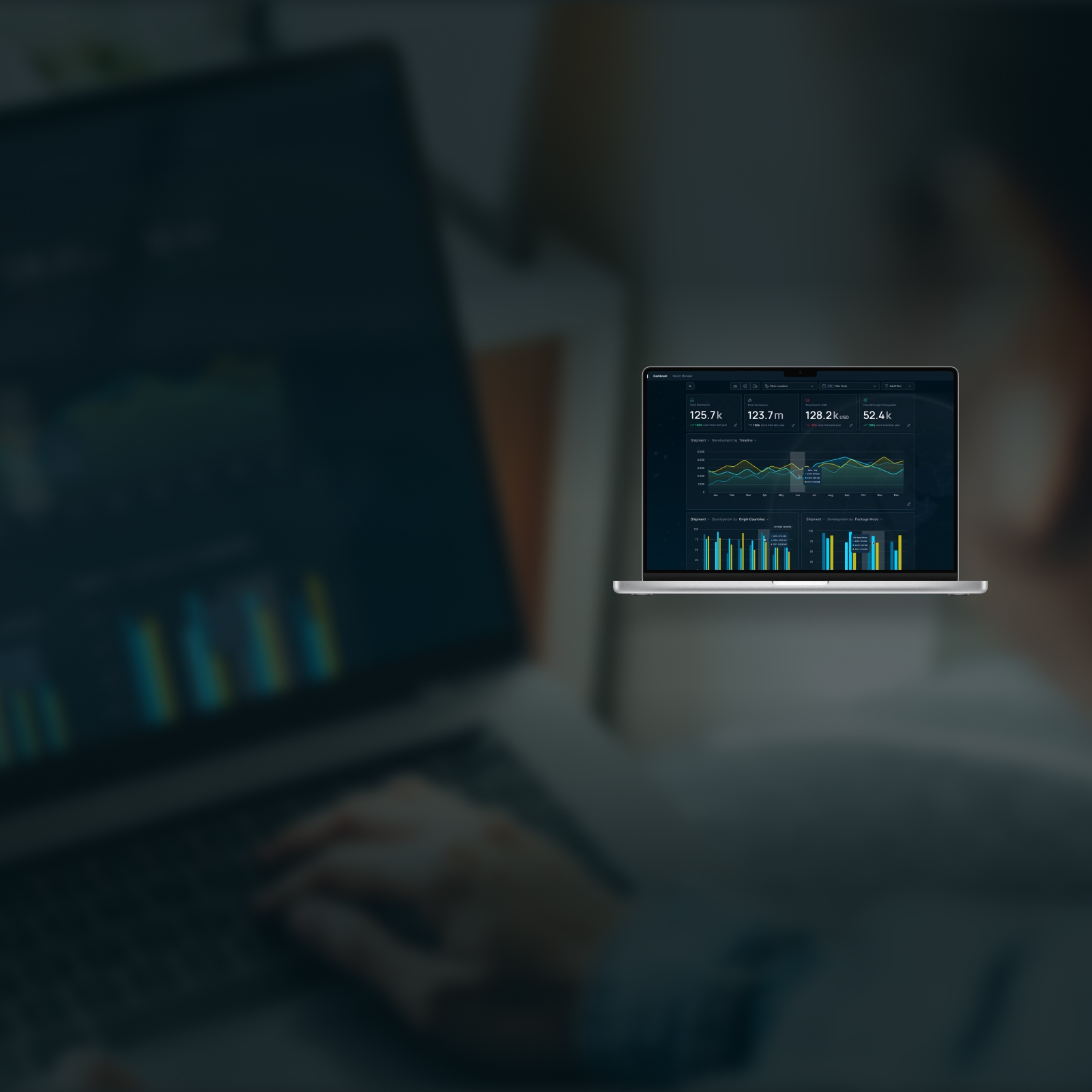 Multi-Currency Logistics Dashboard